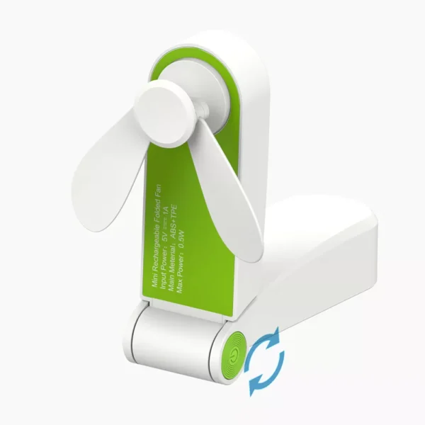 Usb Mini Fold Fan Electric Portable Hold Small Air Cooler Originality Charging Household Electrical Appliances Desktop Ventilado - Image 10